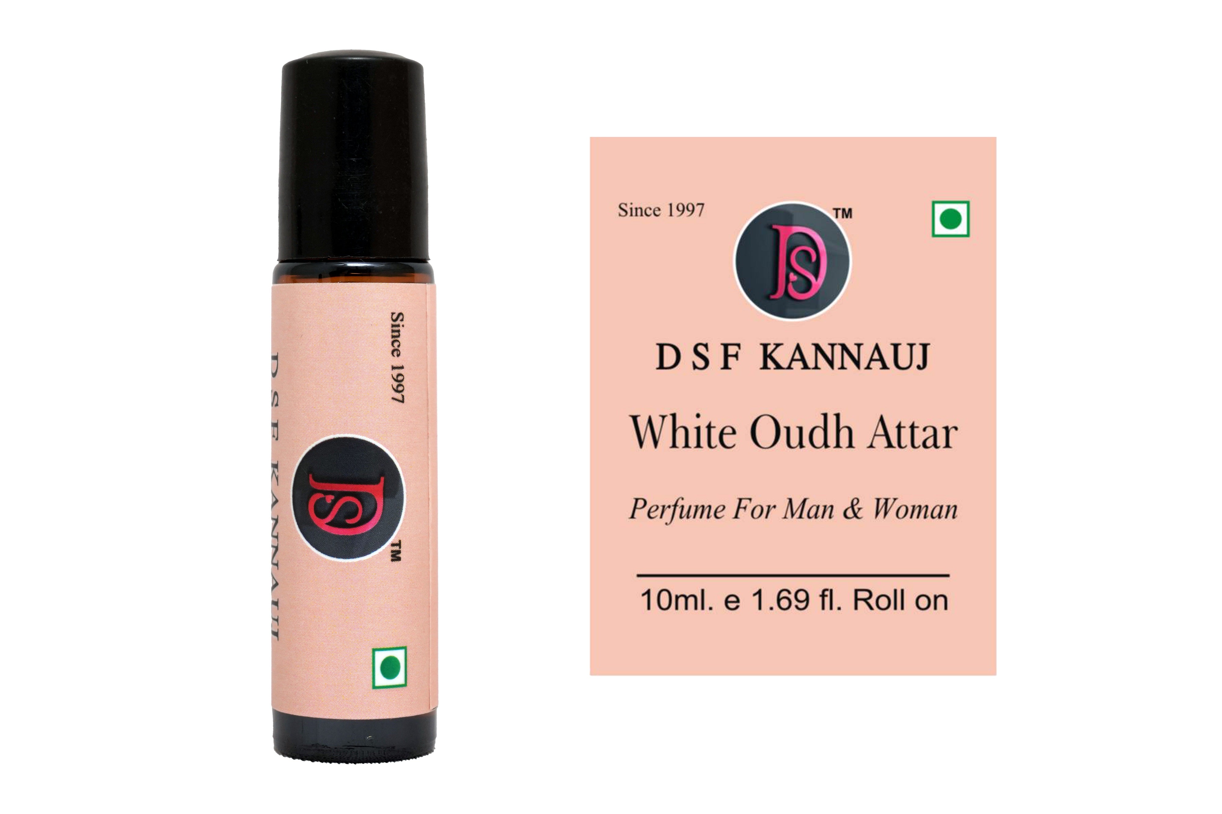 Natural White Oud Attar for Men & Women